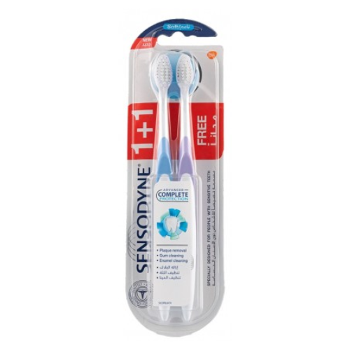 فرشاة أسنان ناعمة سنسوداين أدفانسد ريبير آند بروتكت 1+1 مجانًا